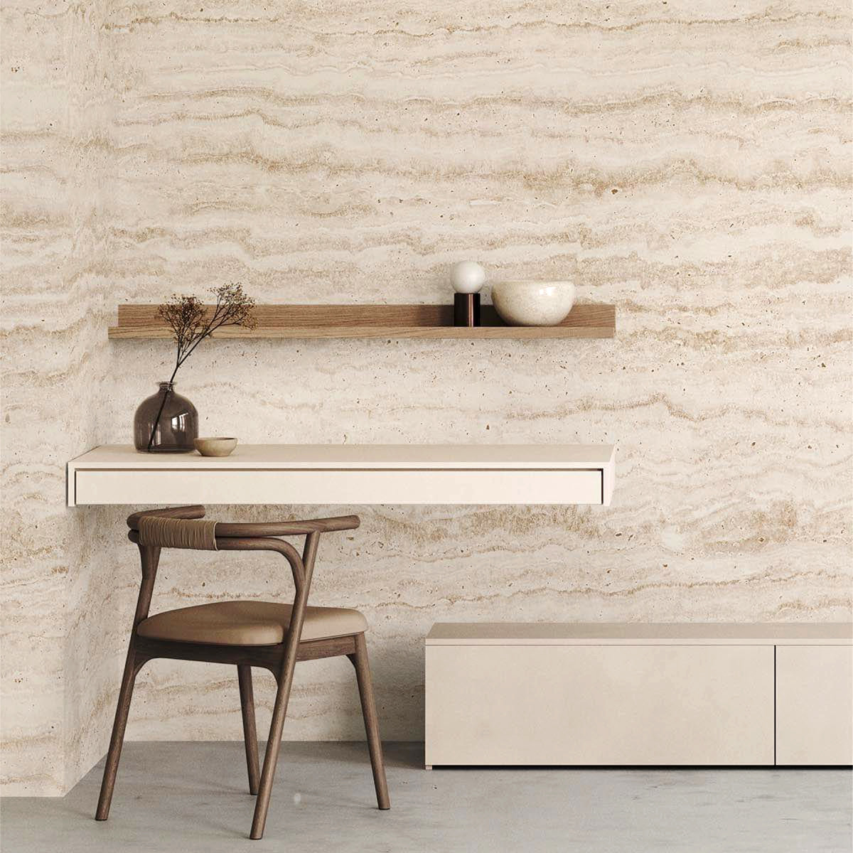 Travertino Pasta Veneto Bianco Декоративна штукатурка