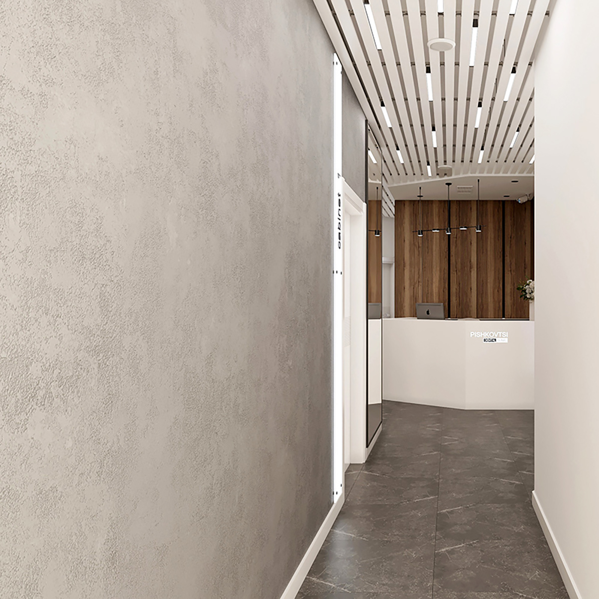 Декоративна штукатурка «Бетон» під ключ 