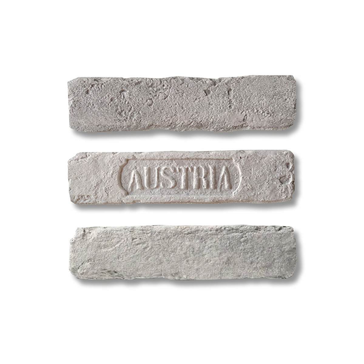 Декоративна плитка Австрія сіра бетонна під цеглу 1 кв.м