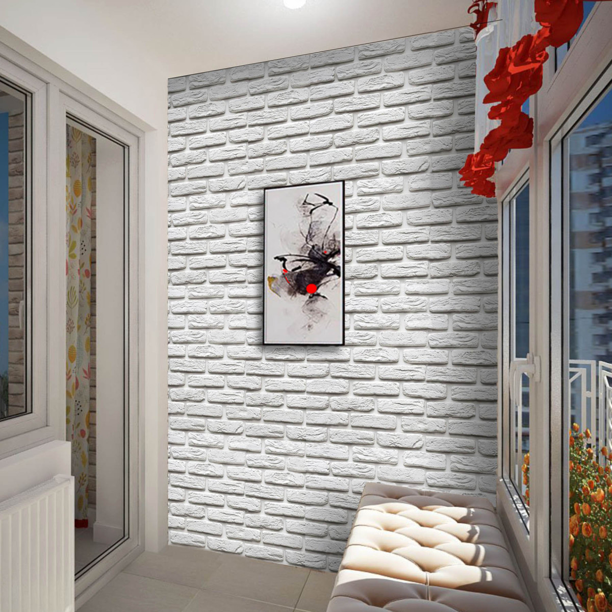 Гіпсова плитка Барселона 0,5 кв. м