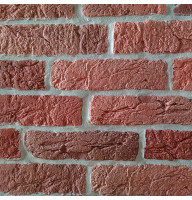 Гіпсова плитка «Лофт» Червона 1 кв.м