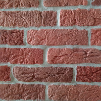 Гіпсова плитка «Лофт» Червона 1 кв.м