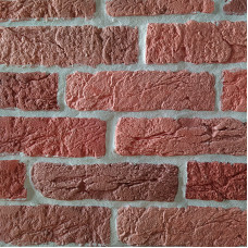 Гіпсова плитка «Лофт» Червона 1 кв.м