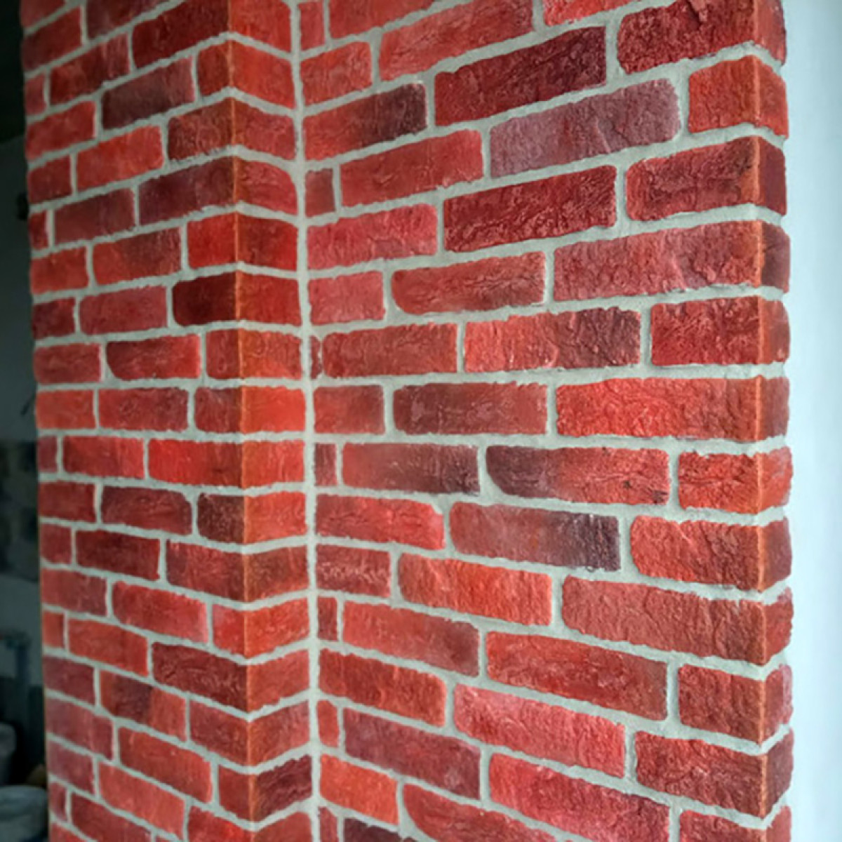 Гіпсова плитка «Лофт» Червона 1 кв.м