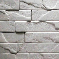 Гіпсова плитка «МАРСЕЛЬ» Біла 1 кв.м