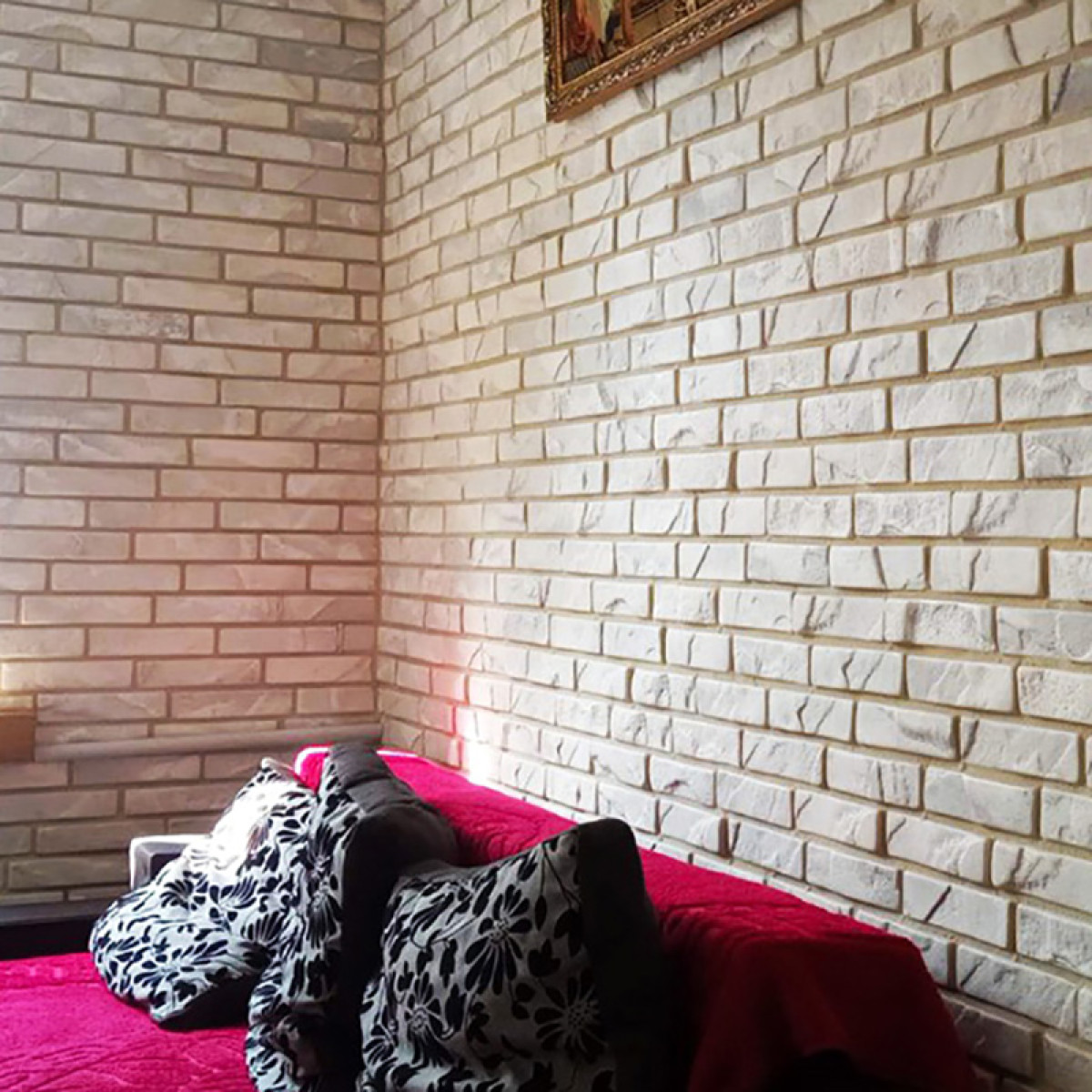 Гіпсова плитка «МАРСЕЛЬ» Кремова 1 кв.м