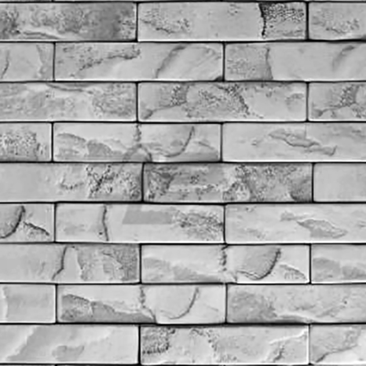 Гіпсова плитка «МАРСЕЛЬ» Сіра 1 кв.м