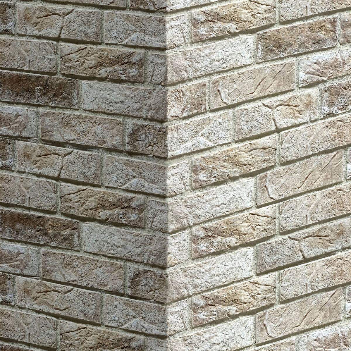 Гіпсова плитка «КЛАСИЧНА» Кремова 1 кв.м