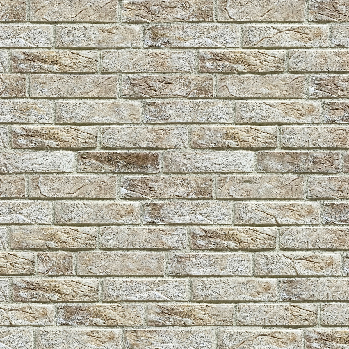 Гіпсова плитка «КЛАСИЧНА» Кремова 1 кв.м