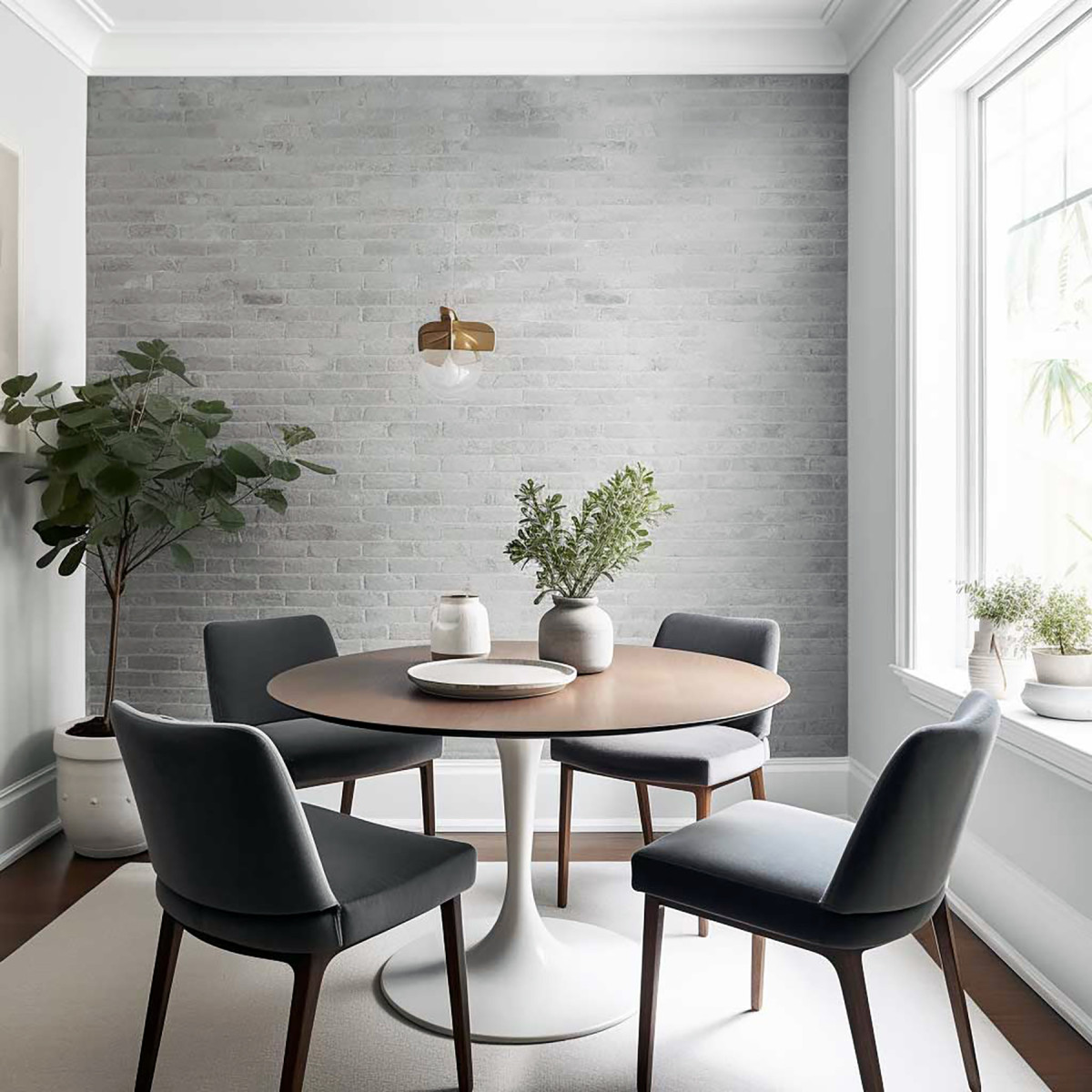 Гіпсова плитка «КЛАСИЧНА» Сіра 1 кв.м