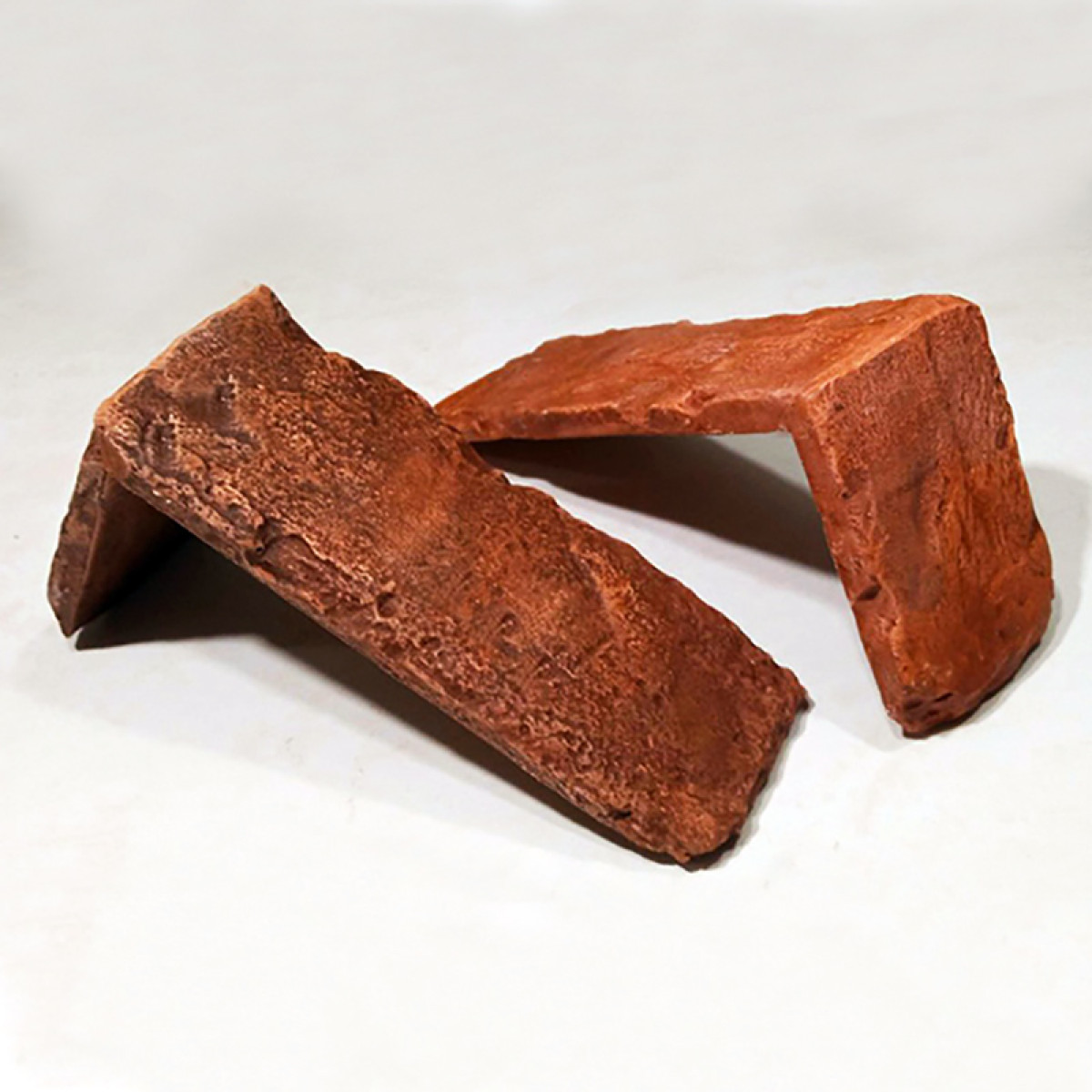 Кутова гіпсова плитка Австрія Червона автентична