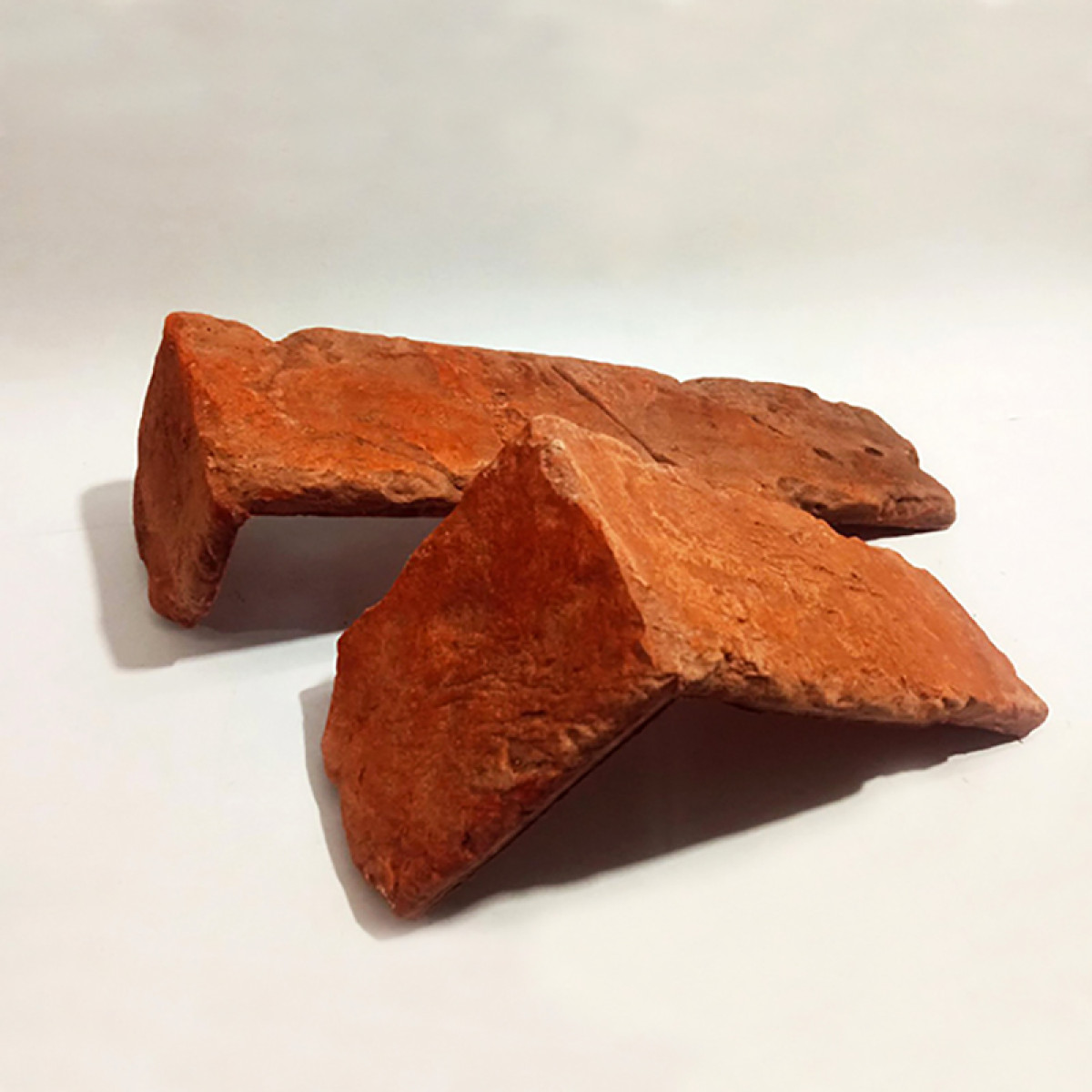 Кутова гіпсова плитка Австрія Червона автентична