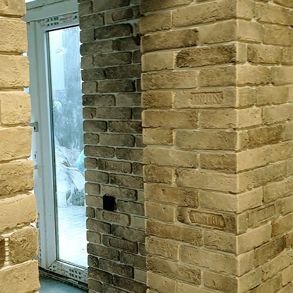 Гіпсова плитка Австрія Пісочна кутова