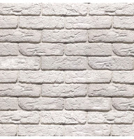 Гіпсова плитка «Лофт» Біла 1 кв.м