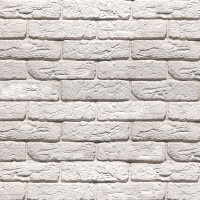 Гіпсова плитка «Лофт» Біла 1 кв.м