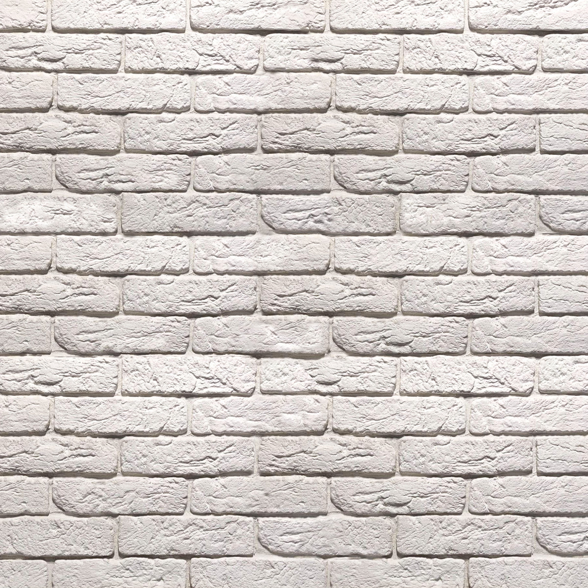 Гіпсова плитка «Лофт» Біла 1 кв.м