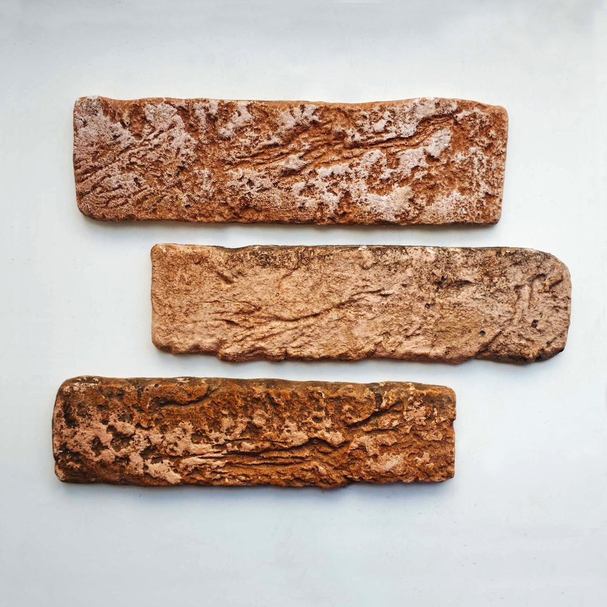 Гіпсова плитка «Лофт» оранжевий Мікс 1 кв.м