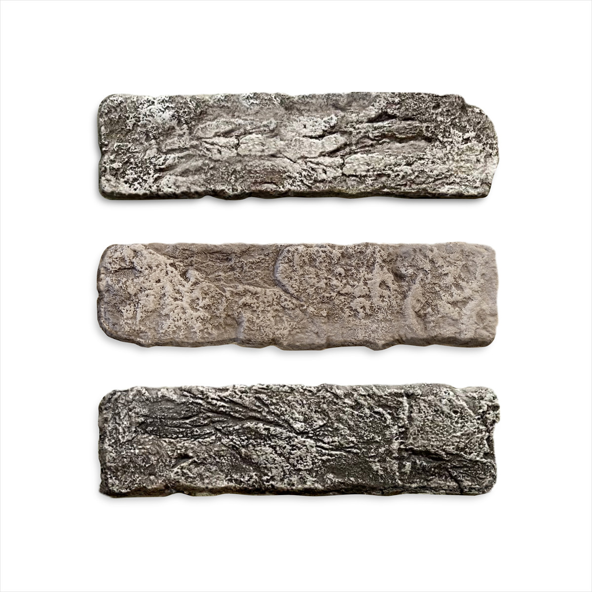 Гіпсова плитка «Лофт» Сіра мікс 1 кв.м