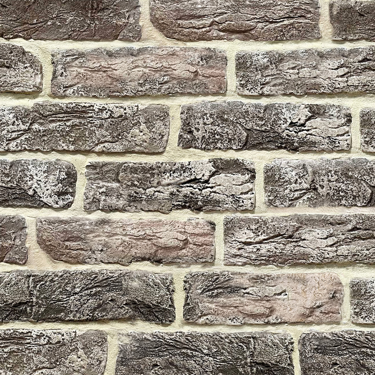 Гіпсова плитка «Лофт» Сіра мікс 1 кв.м