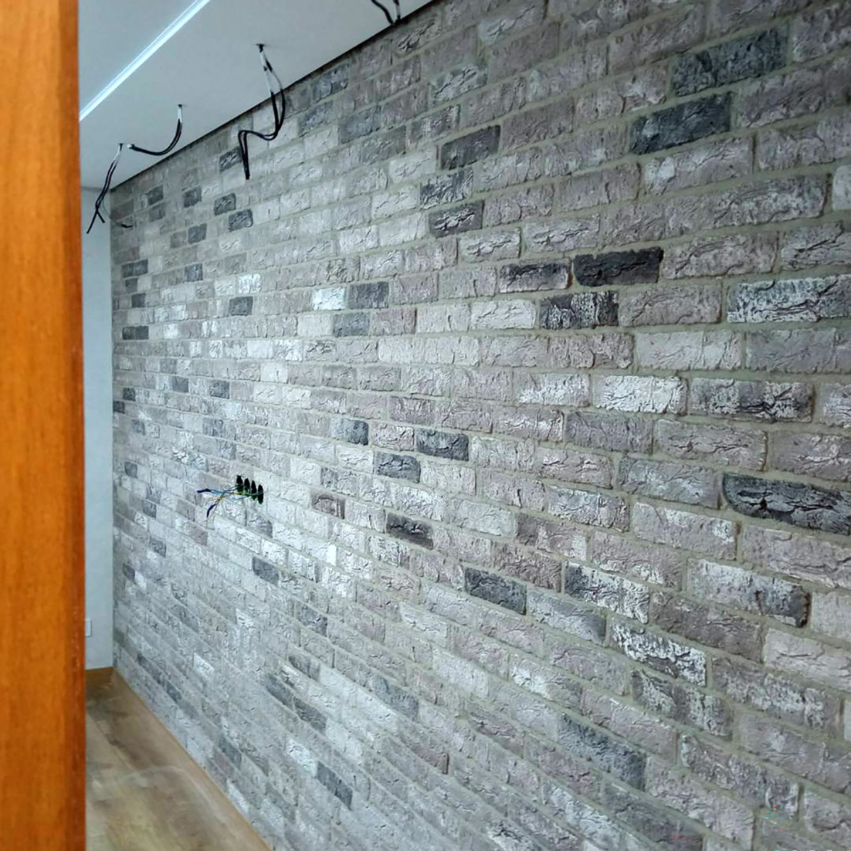 Гіпсова плитка «Лофт» Сіра мікс 1 кв.м