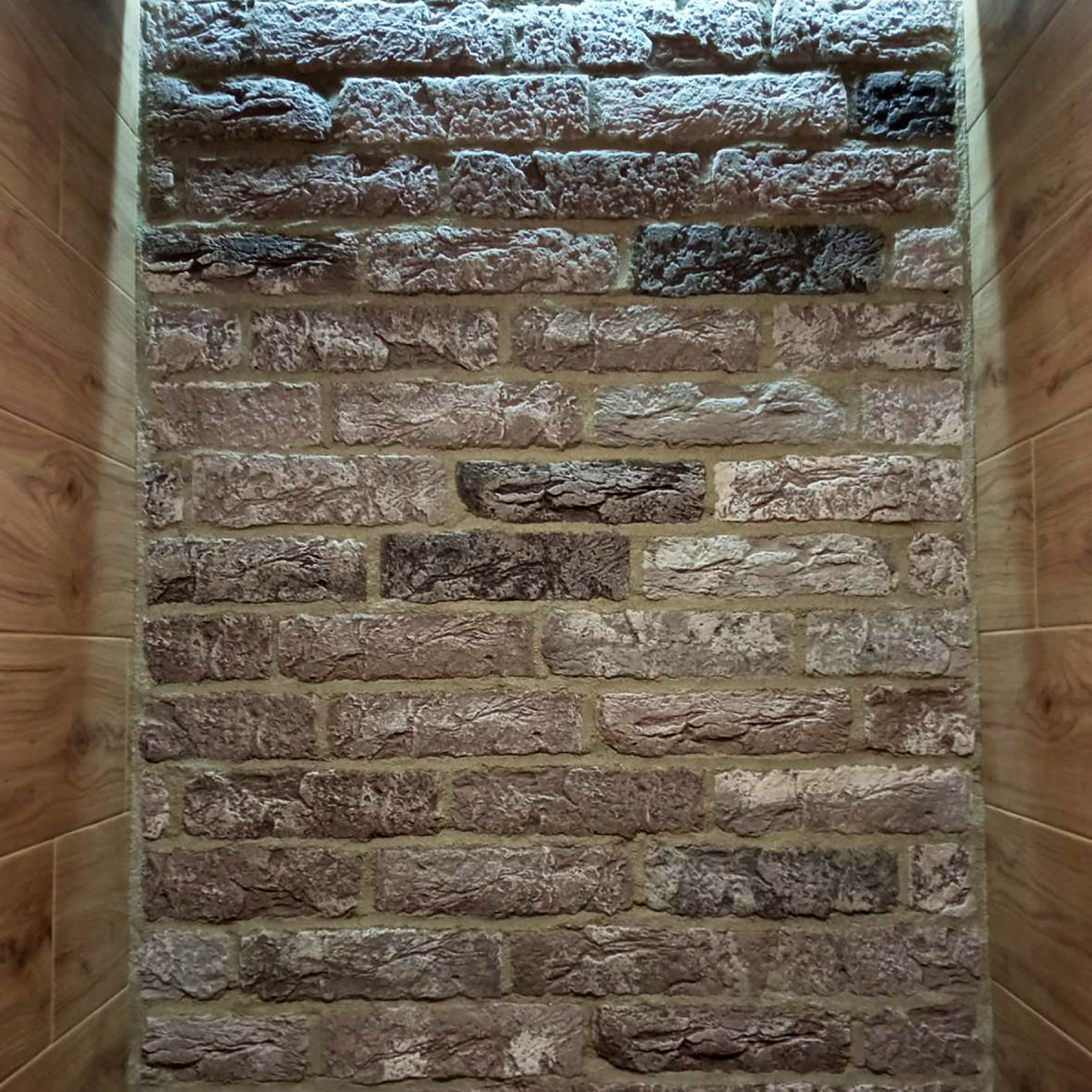 Гіпсова плитка «Лофт» Сіра мікс 1 кв.м