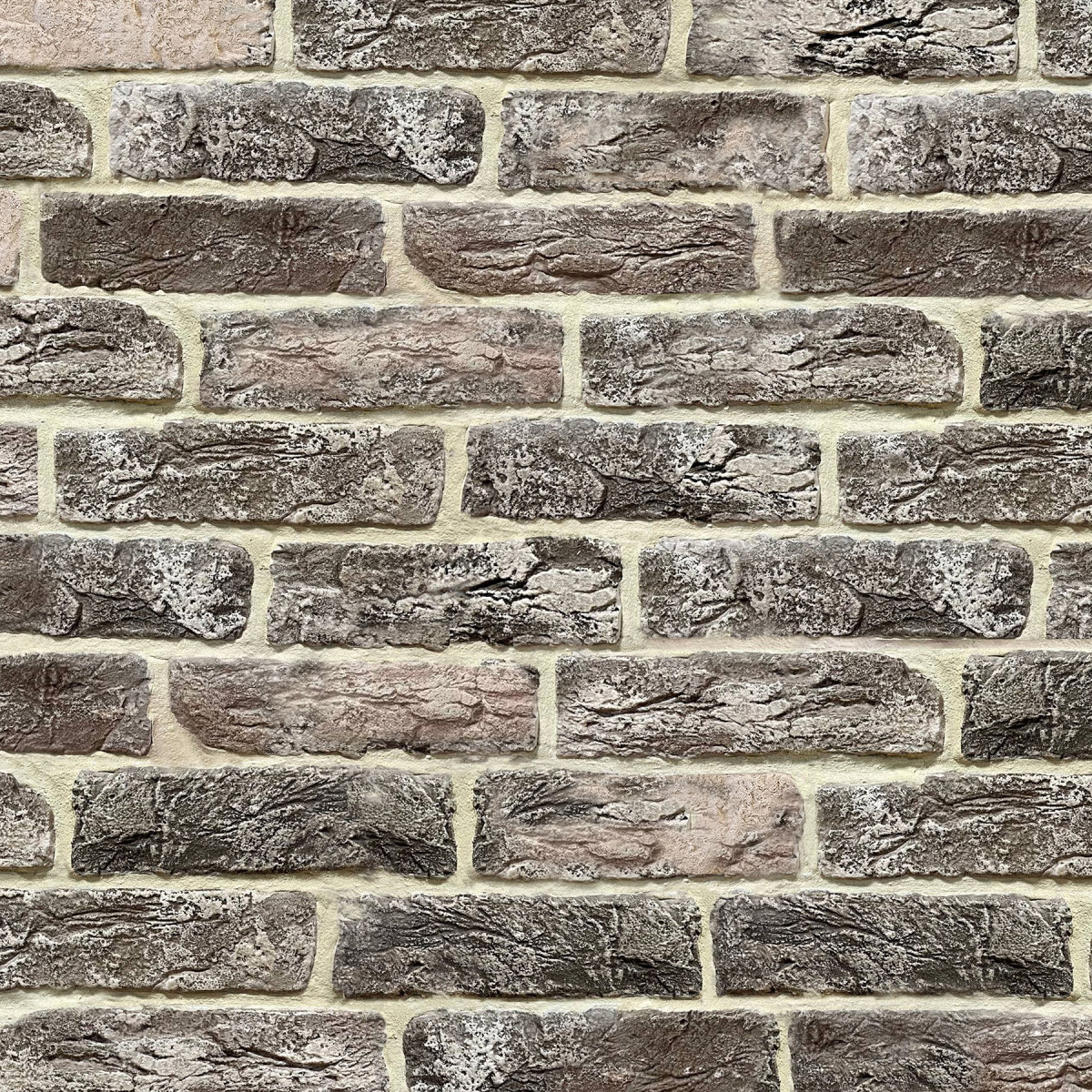 Гіпсова плитка «Лофт» Сіра мікс 1 кв.м