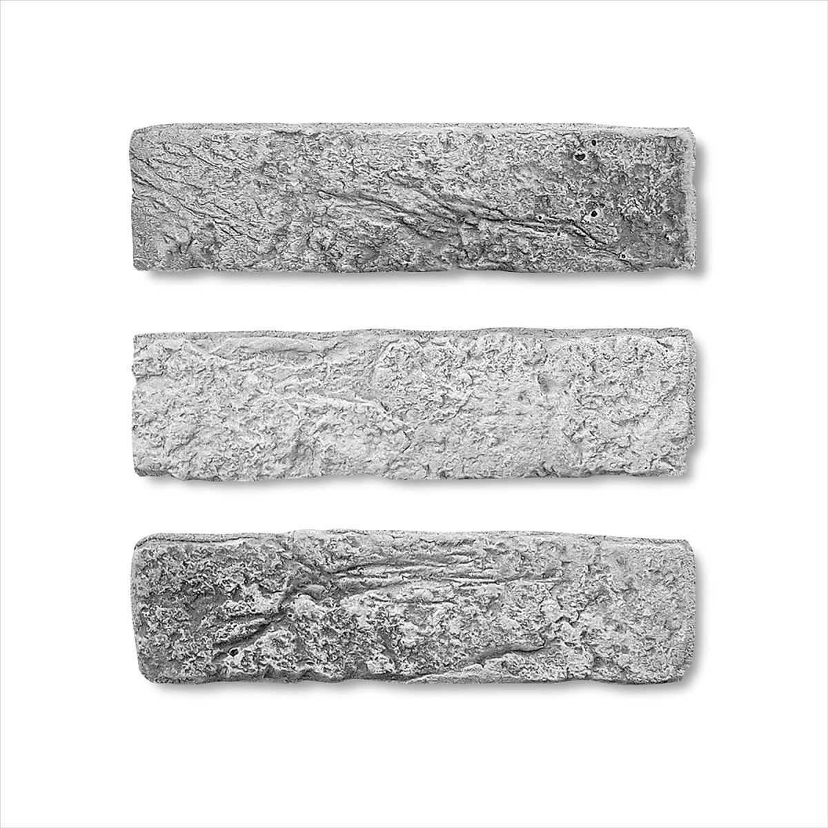 Гіпсова плитка «Лофт» Сіра 1 кв.м