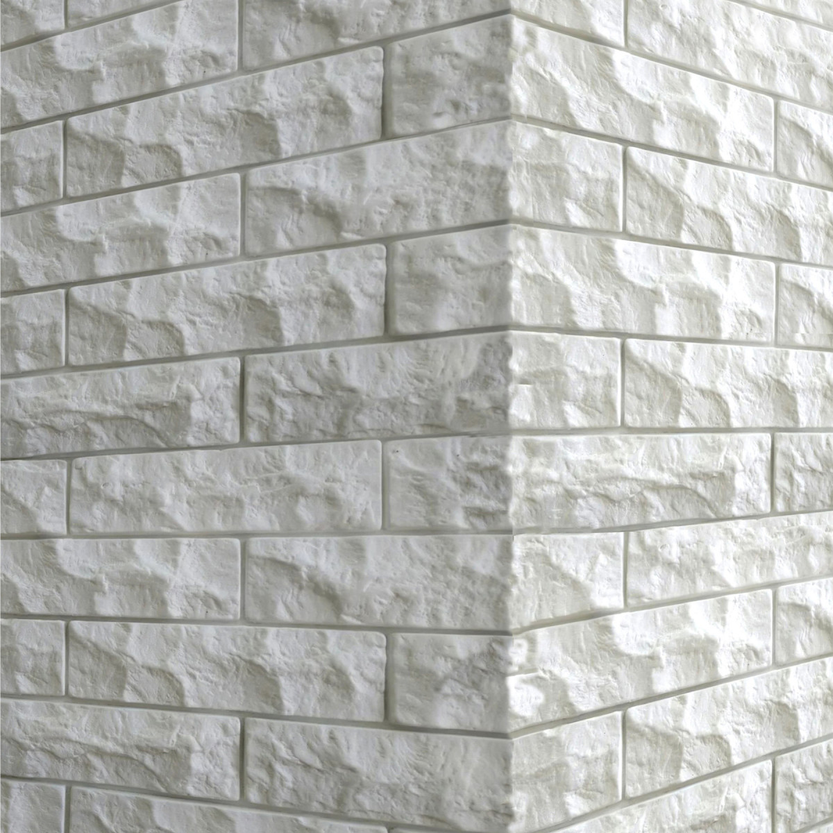 Гіпсова плитка Мармур колотий білий 0,5 кв.м