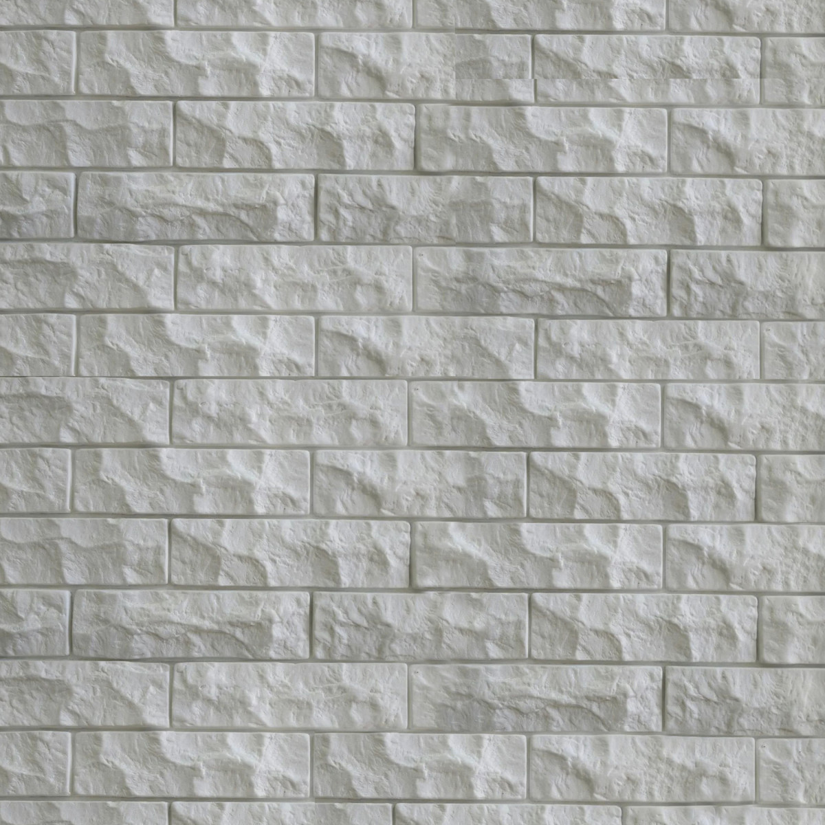 Гіпсова плитка Мармур колотий білий 0,5 кв.м