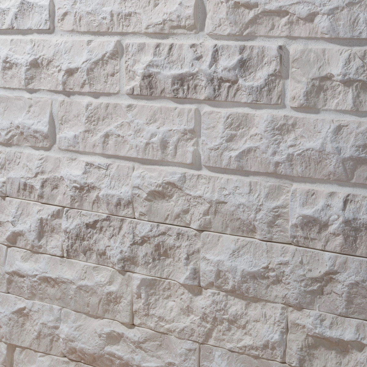 Гіпсова плитка Мармур колотий білий 0,5 кв.м