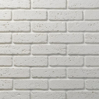 Гіпсова плитка Травертин біла 0.5 кв.м