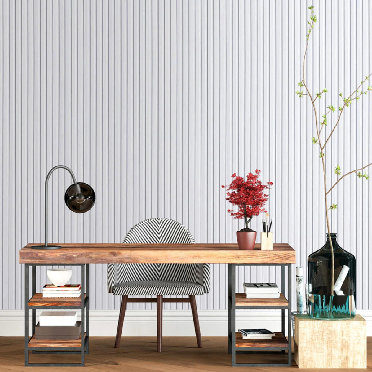 Рейка декоративна WPC стінова 3000х150х9мм Білий SW-00001866