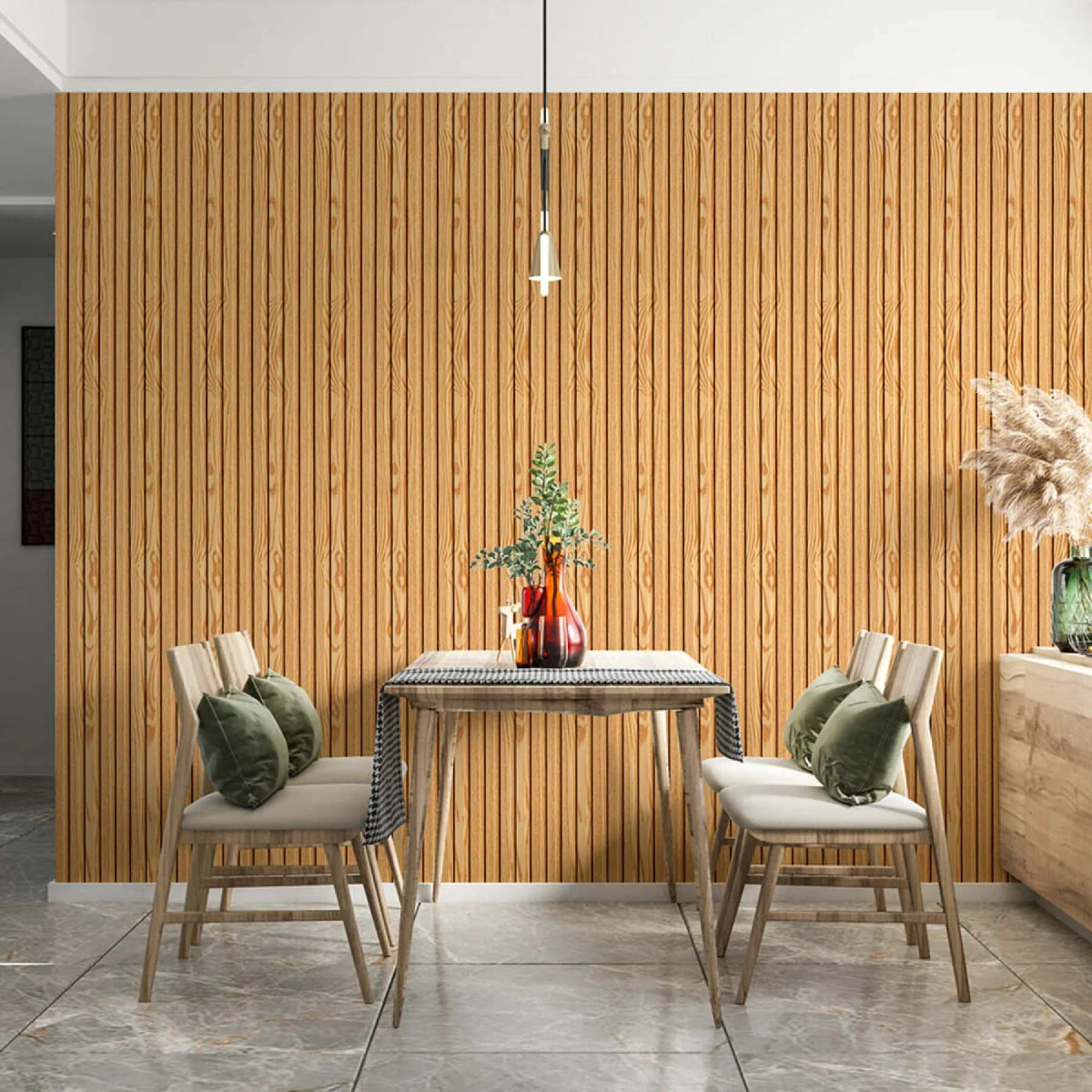 Рейка декоративна WPC стінова 3000х150х9мм Сосна SW-00001867