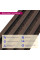Рейка декоративна WPC стінова 3000х160х23мм Горіх SW-00001535
