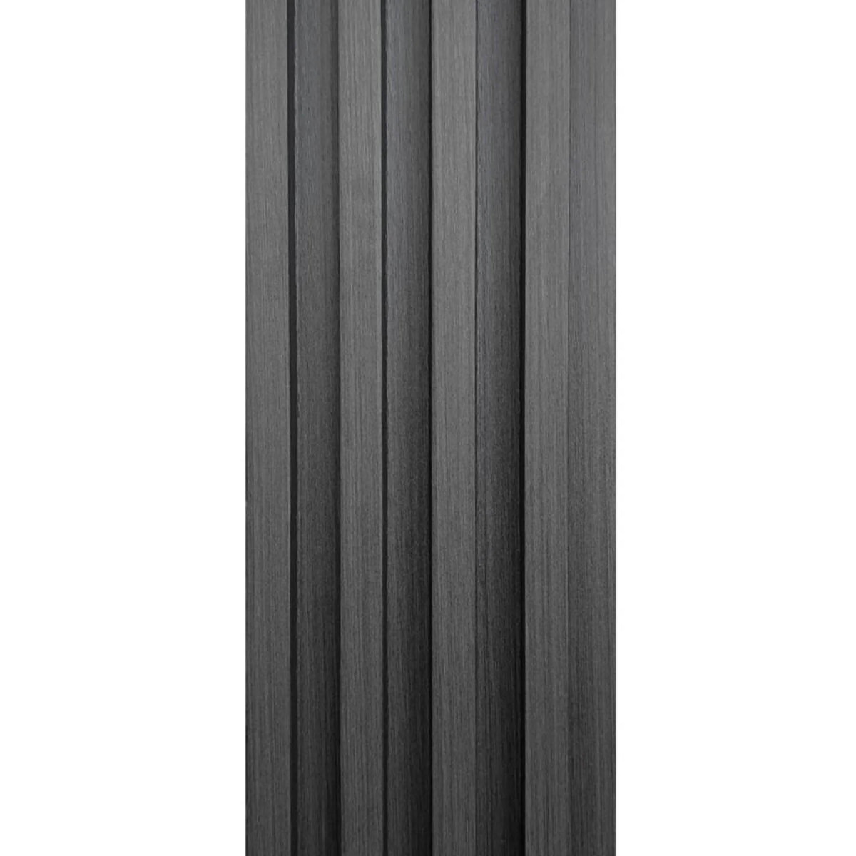 Рейка декоративна WPC стінова 3000x160x23мм Графіт SW-00001529