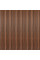 Рейка декоративна WPC стінова 3000х160х23мм Каштан SW-00001536