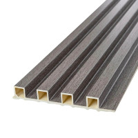 Рейка декоративна WPC стінова 3000x160x23мм Олов'яний SW-00001530