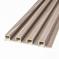 Рейка декоративна WPC стінова 3000x160x23мм Сірий горіх SW-00001856
