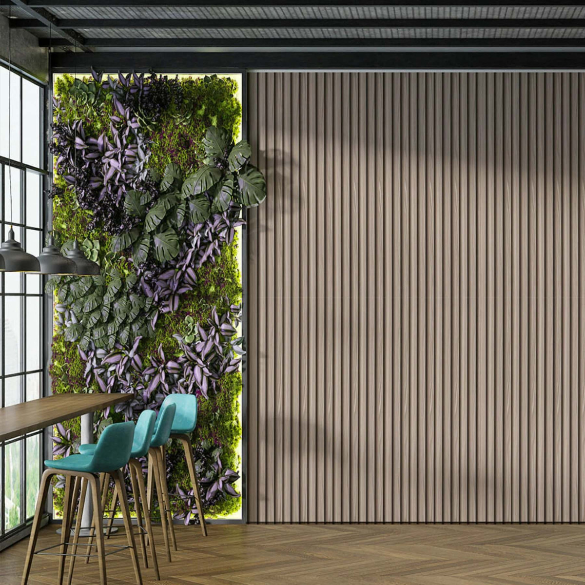 Рейка декоративна WPC стінова 3000x160x23мм Сірий горіх SW-00001856