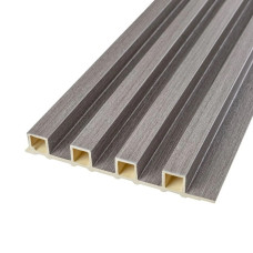 Рейка декоративна WPC стінова 3000x160x23мм Сталева сіра SW-00001528