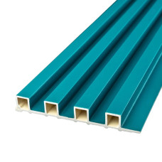 Рейка декоративна WPC стінова 3000x160x23мм Темна бірюза SW-00001863