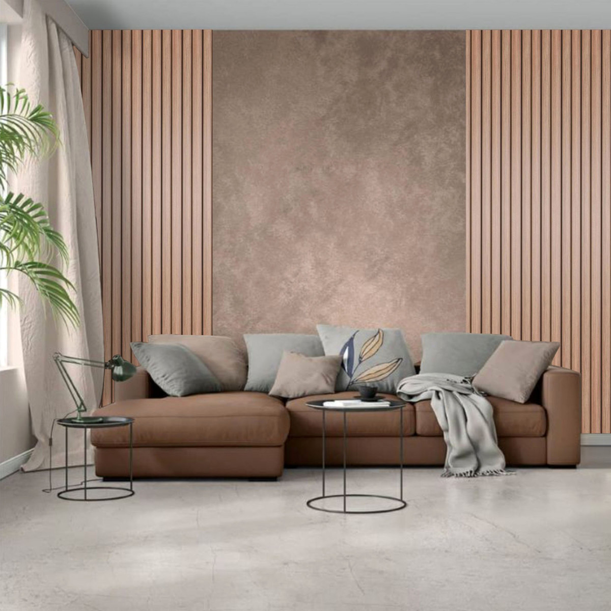 Рейка декоративна WPC стінова 200x27x2900мм SW-00003001 "Латте"