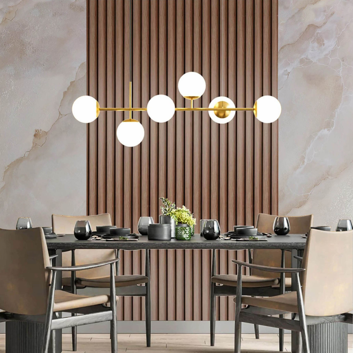 Рейка декоративна WPC стінова 200x27x2900мм SW-00003001 "Латте"