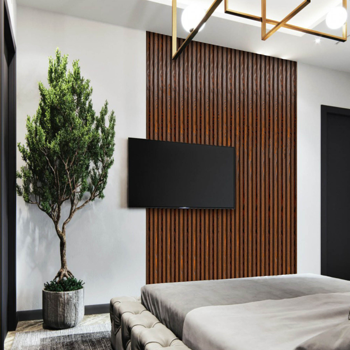 Рейка декоративна WPC стінова 200x27x2900мм SW-00003002 Коньячний Дуб