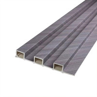 Рейка декоративна WPC стінова 2900x200x27мм SW-00003004 Шовковий сірий