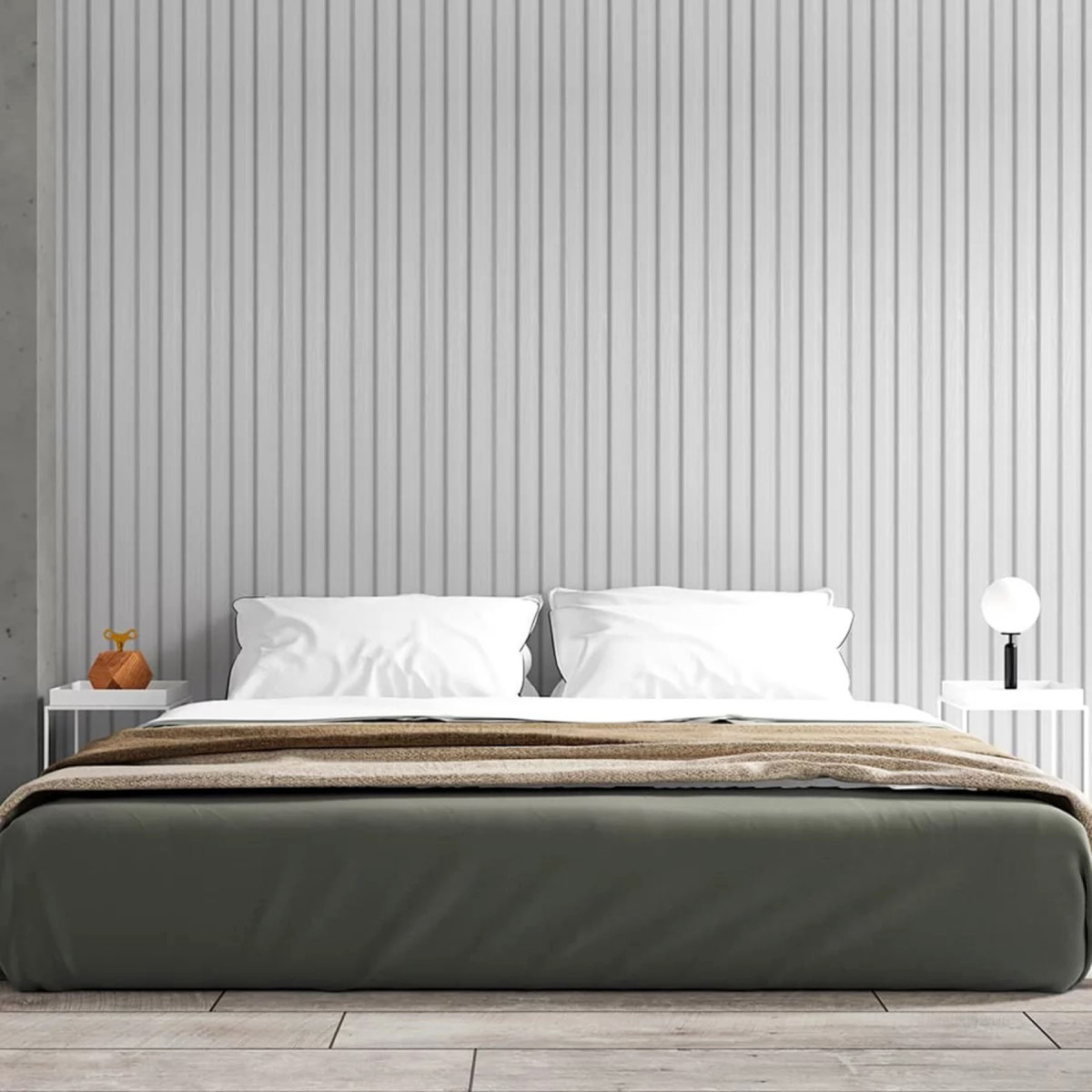 Рейка декоративна WPC стінова 2900x200x27мм SW-00003005 Біла Береза