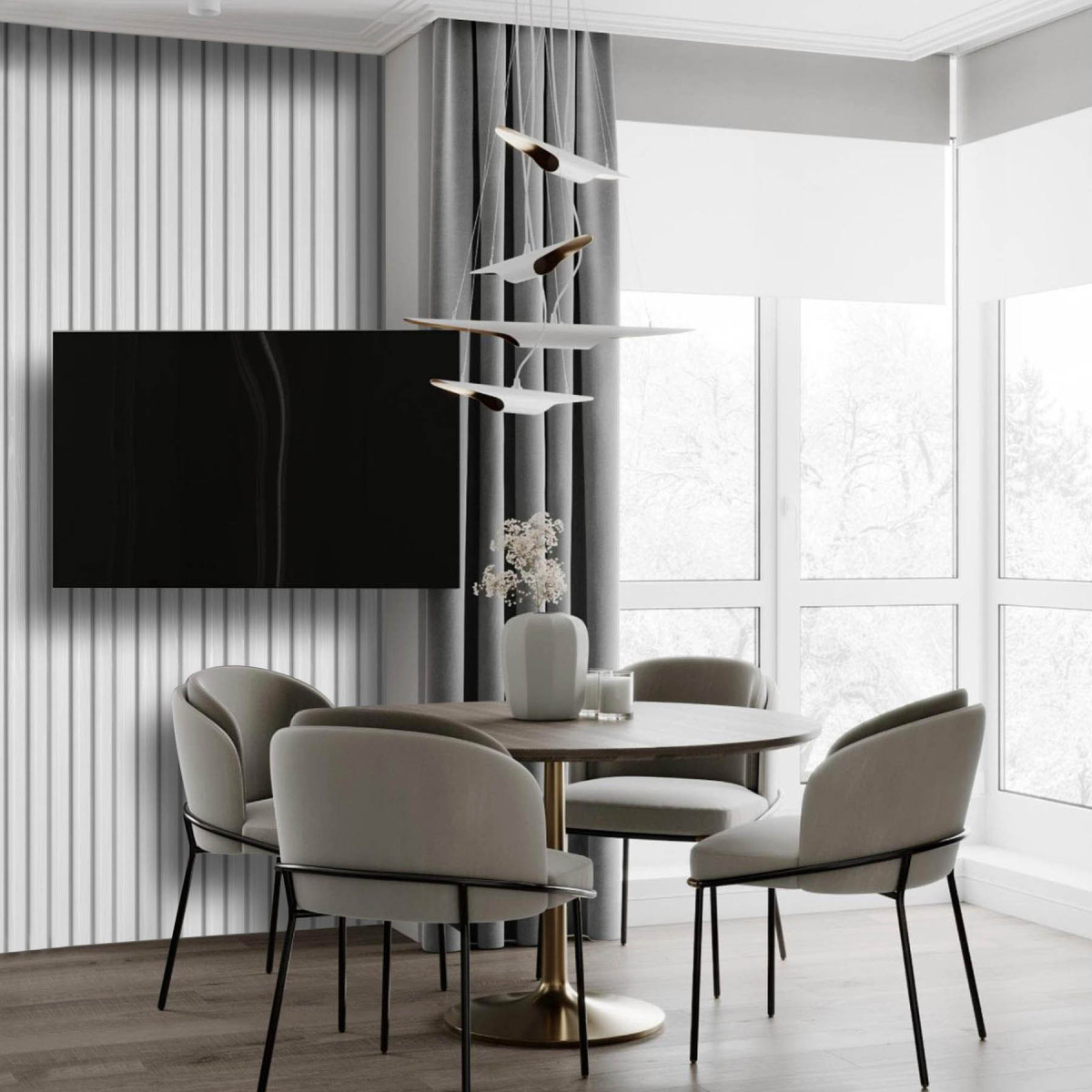 Рейка декоративна WPC стінова 2900x200x27мм SW-00003005 Біла Береза