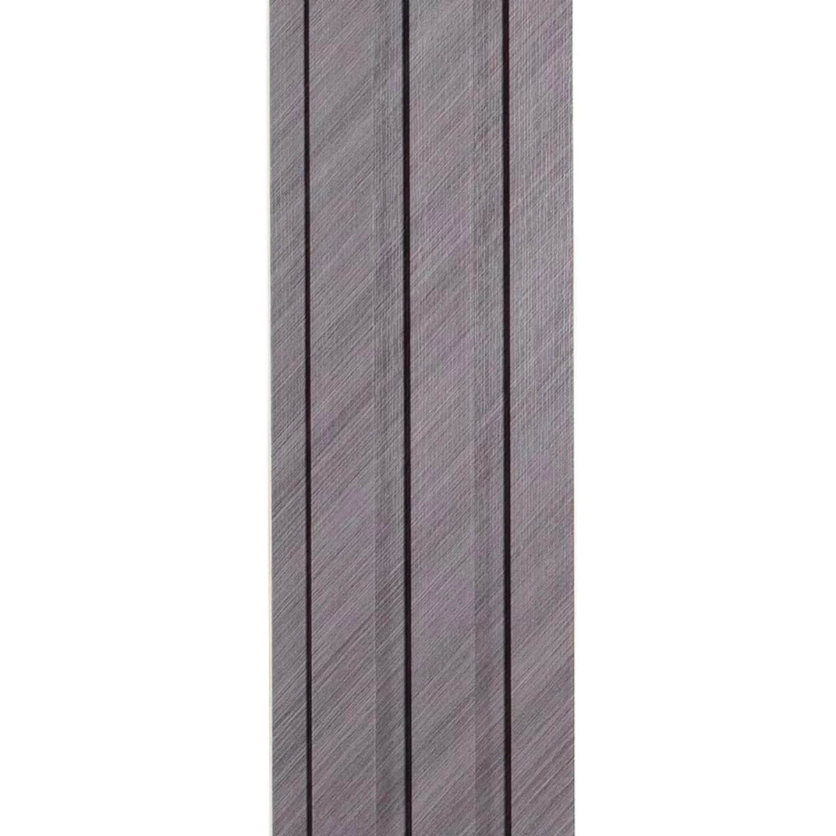 Рейка декоративна WPC стінова 2900x200x11мм SW-00003010 Сірий Металік