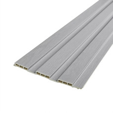 Рейка декоративна WPC стінова 200x11x2900мм світло-сіра SW-00003012