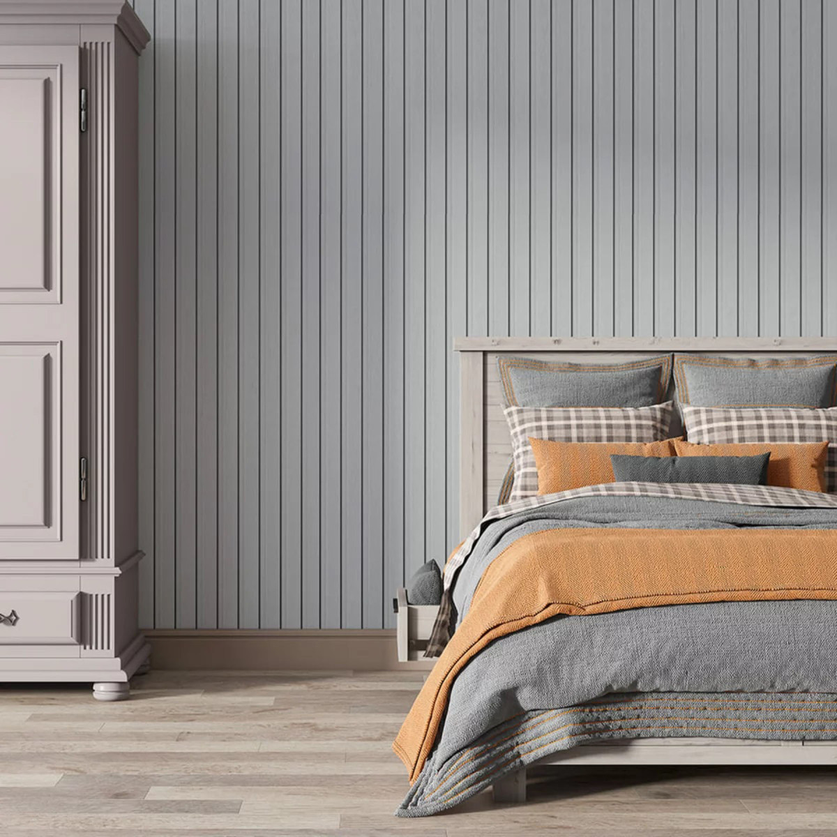 Рейка декоративна WPC стінова 200x11x2900мм світло-сіра SW-00003012